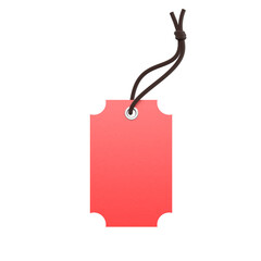 price tag 3d rendering