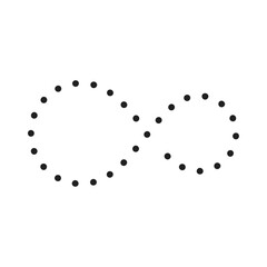 dot circle dotted pattern infinity 