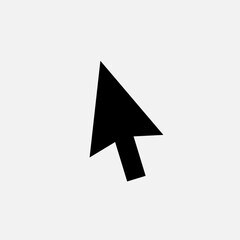 Cursor Icon. Pointer Illustrations - Vector, Sign and Symbol  for Design, Presentation, Website or Apps Elements.          