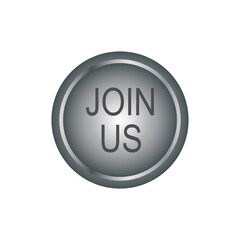 Join Us Icon - Vector Sign and Symbol for Design, Presentation, Website or Apps Elements.    