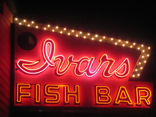 Neon sign