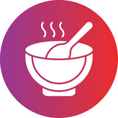 Vector Design Soup Icon Style