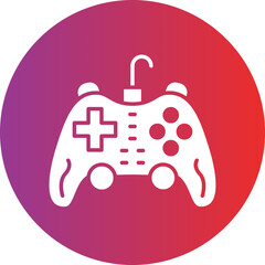 Vector Design Gamepad Icon Style