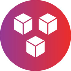 Vector Design Cube Icon Style