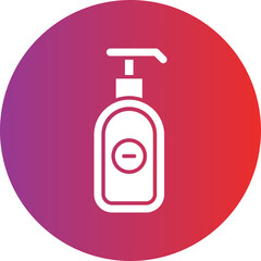 Fototapeta premium Vector Design Hand Sanitizer Icon Style