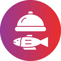 Obraz premium Vector Design Seafood Icon Style