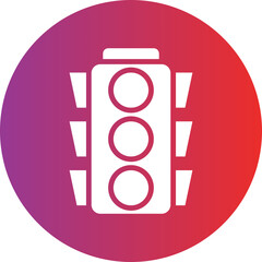 Vector Design Traffic Light Icon Style