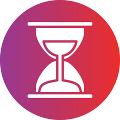 Vector Design Hourglass Icon Style