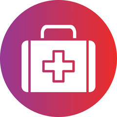 Fototapeta premium Vector Design First Aid Kit Icon Style