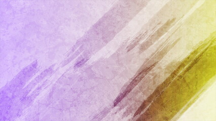 Violet and orange grunge blots texture background