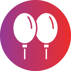 Vector Design Balloons Icon Style