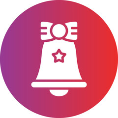 Vector Design Birthday Bell Icon Style