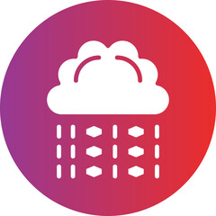 Vector Design Hail Icon Style