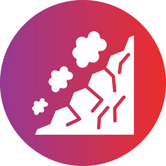 Obraz premium Vector Design Snow Avalanche Icon Style