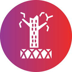 Vector Design Desertification Icon Style