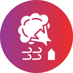 Vector Design Tree Broken Icon Style