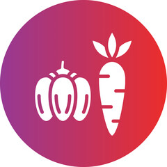 Vector Design Vegeatable Icon Style
