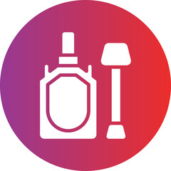 Vector Design Correction Fluid Icon Style