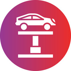 Vector Design Car Lift Icon Style