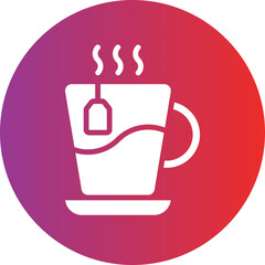Vector Design Tea Cup Icon Style