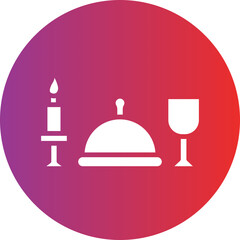 Vector Design Dinner Icon Style