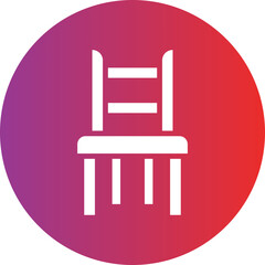 Vector Design Chair Icon Style
