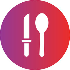 Vector Design Cutlery Icon Style