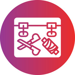 Vector Design Sewing Box Icon Style