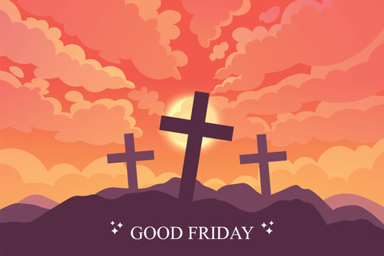 Good Friday background.