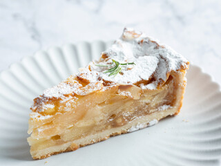 piece of cake on a plate