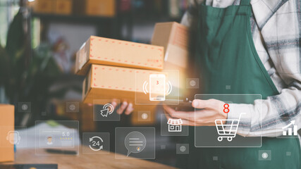 Startup or small business entrepreneur ,Online order notifications ,order management in online stores, shopping on the internet ,Selling online on the Internet ,SME ,e-commerce