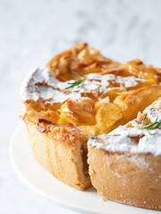 piece of cake on a plate	