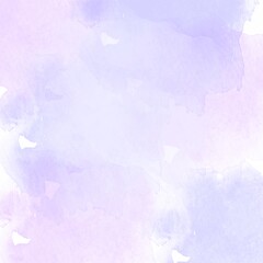 ピンクとバイオレットのエレガントな水彩背景イラスト