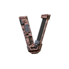 Steampunk 3D Alphabet - View 5