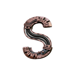 Steampunk 3D Alphabet - View 5