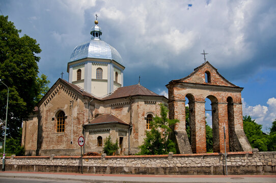 Greek Catholic Orthodox Church of Saint George in Cieszanow, town in Subcarpathian voivodeship, Poland