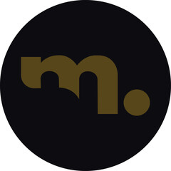 M Minimalist Branding Logo Design