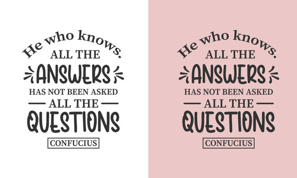 Confucius Quotes Printable Vector