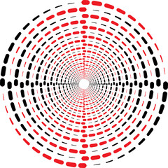 Dynamic Vector Abstract Circle that you can use as logo, symbol, background, icon, etc.	
