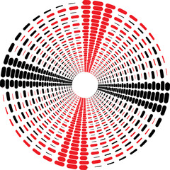 Dynamic Vector Abstract Circle that you can use as logo, symbol, background, icon, etc.	
