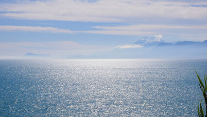 Beautiful Mediterranean Sea in Antalya