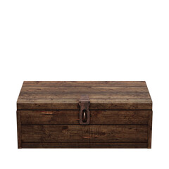 Vintage Wooden Chests & Boxes 3D Graphics