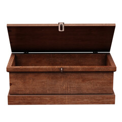Vintage Wooden Chests & Boxes 3D Graphics