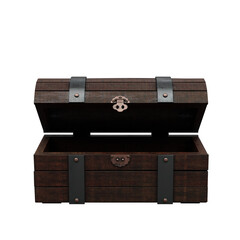 Vintage Wooden Chests & Boxes 3D Graphics