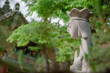 길상사의 관음상