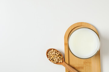 Soy milk and soy, composition for healthy food concept