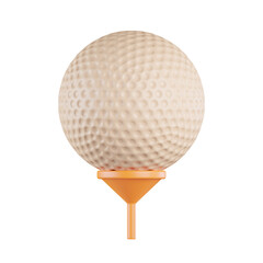 Golf Ball 3D Icon