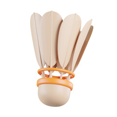 Badminton Shuttlecock Target 3D Icon