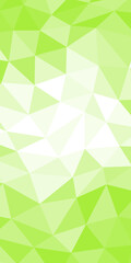 背景素材_三角形モザイク_黄緑