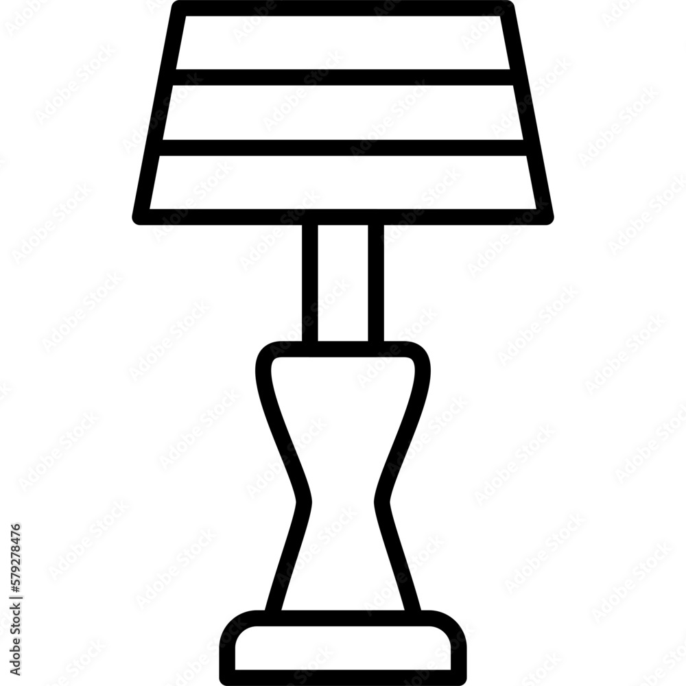 Poster lamp icon